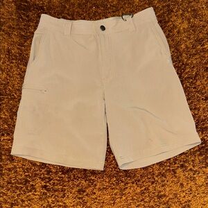 Ascend Beige Cargo Shorts